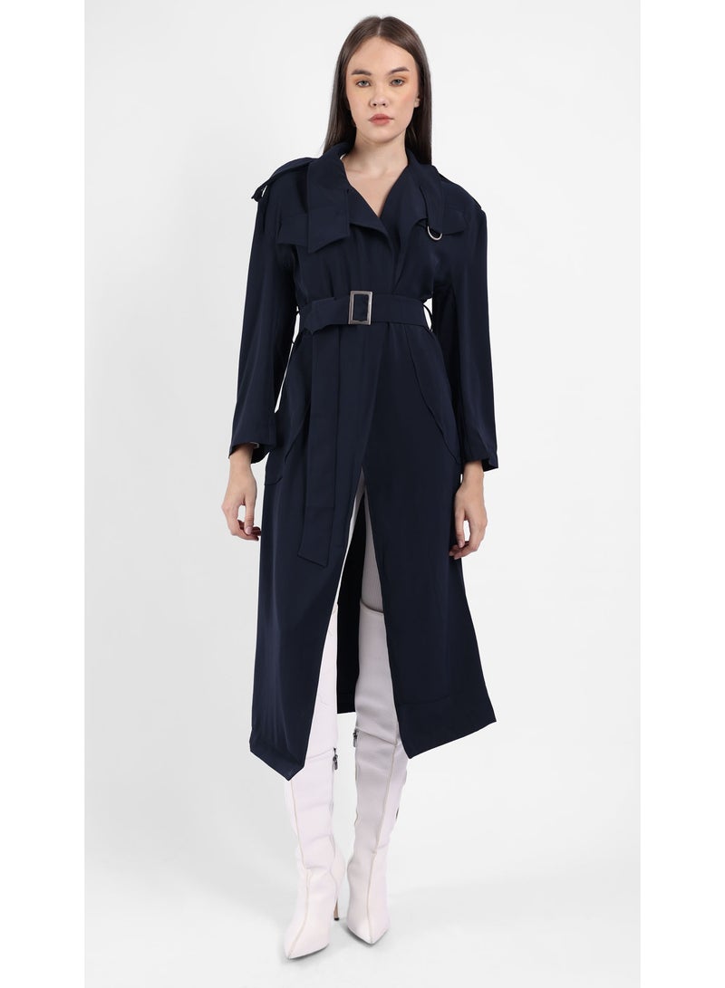 كيفيلي معطف أوربان بيلت ترنش كلاسيكي - Image 1