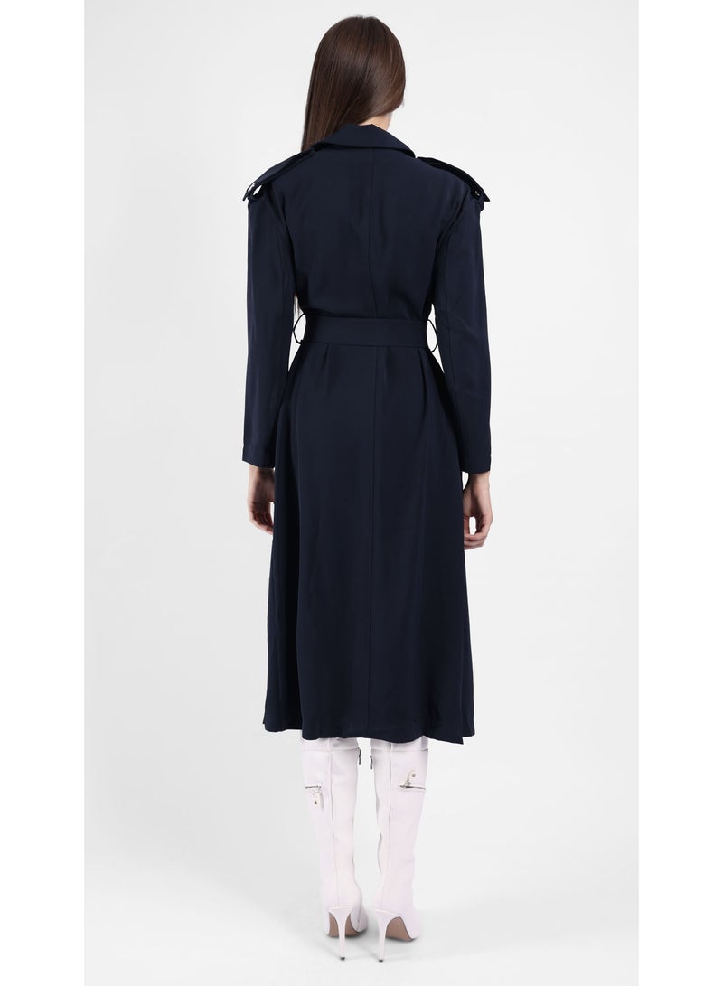 كيفيلي معطف أوربان بيلت ترنش كلاسيكي - Image 5