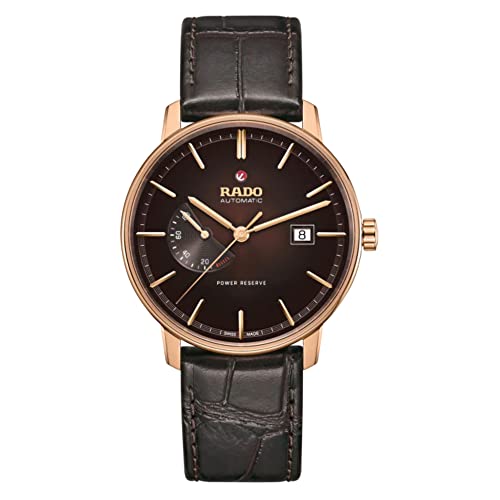 Rado Men's Coupole Swiss Automatic Watch, Brown - Image 1