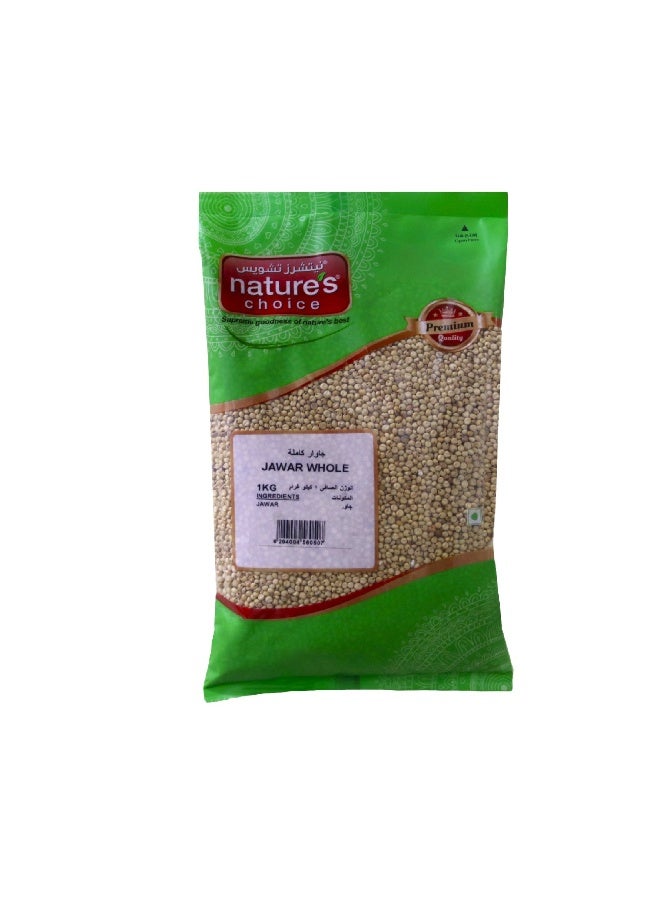 Nature's Choice Jawar Whole 1Kg - Image 1