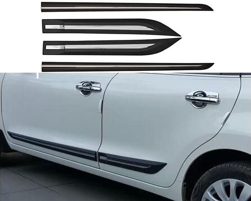 DDSONS Car Half Chrome Side Beading/Side Cladding/Door Garnish/Door Protector Suitable for Mahindra Bolero NEO (2021 - Present) - Image 3