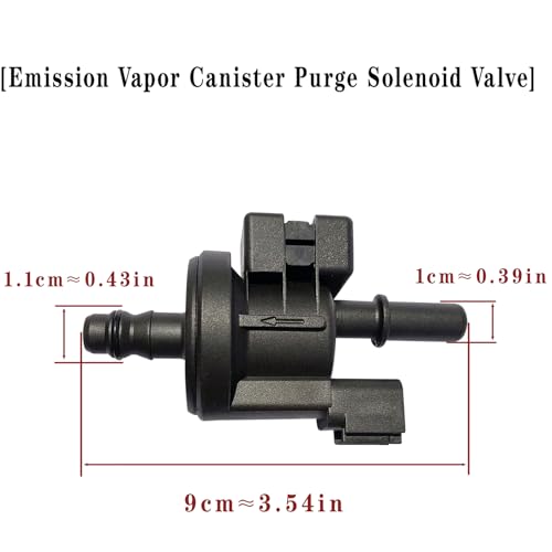 ZIMGLOBAL Vapor Canister Purge Valve for Ford Fusion 2013-2019, Mustang 2015-2019, Lincoln MKZ 2013-2016 | Emission Solenoid | Replaces CU5A9G886AA CU5A9G866AA 0280142519 CU5A-9G886-AA DG9Z-9D289-A - Image 3