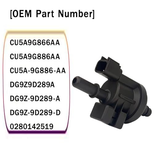 ZIMGLOBAL Vapor Canister Purge Valve for Ford Fusion 2013-2019, Mustang 2015-2019, Lincoln MKZ 2013-2016 | Emission Solenoid | Replaces CU5A9G886AA CU5A9G866AA 0280142519 CU5A-9G886-AA DG9Z-9D289-A - Image 4