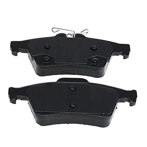 A-Premium 11.02 inch (280mm) Rear Solid Disc Brake Rotors + Ceramic Pads Kit Compatible with Select Ford Models - C-Max CMax 2013-2018, Escape 2013-2016, Transit Connect 2014-2018, 6-PC Set - Image 5