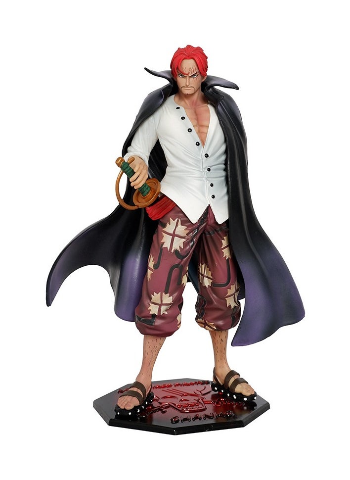 General One Piece GK Anime Dragon Tiger Redhead Shanks Figure Model Ornaments Trendy Gifts  - Image 1