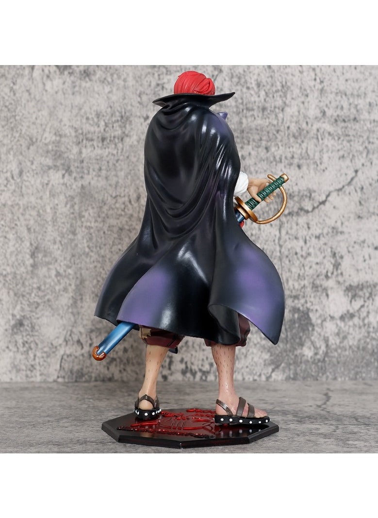 General One Piece GK Anime Dragon Tiger Redhead Shanks Figure Model Ornaments Trendy Gifts  - Image 2