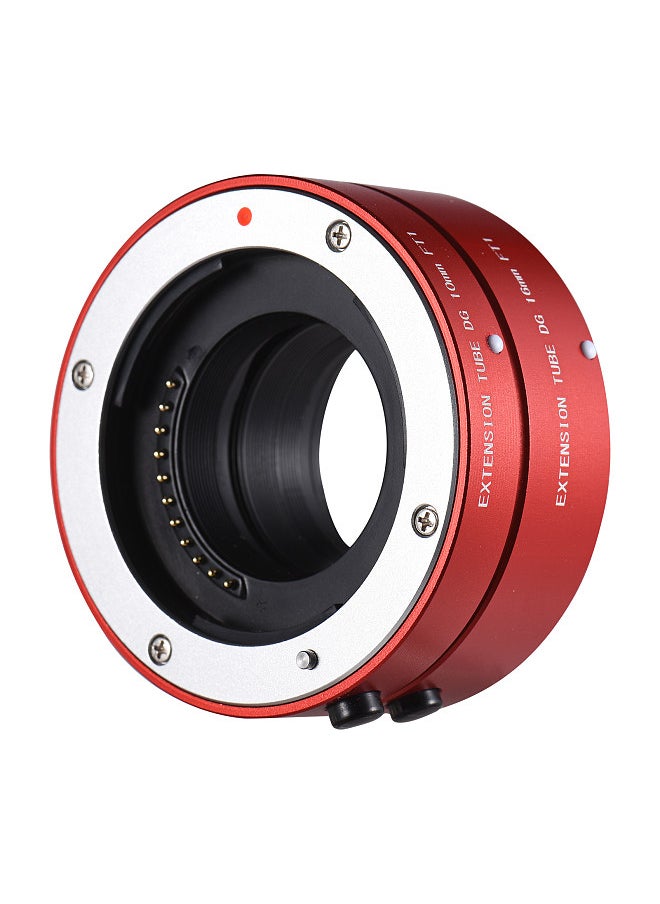 Fotga - Macro Extension Tube Ring Set 10mm + 16mm Auto Focus Adjustable Aperture Replacement for Olympus E-P1 E-P2 E-PL1 E-PL2 Panasonic G1 G2 G10 GF1 GF2 GF3 Micro Four Thirds MFT M4/3 Mount Cameras - Image 1