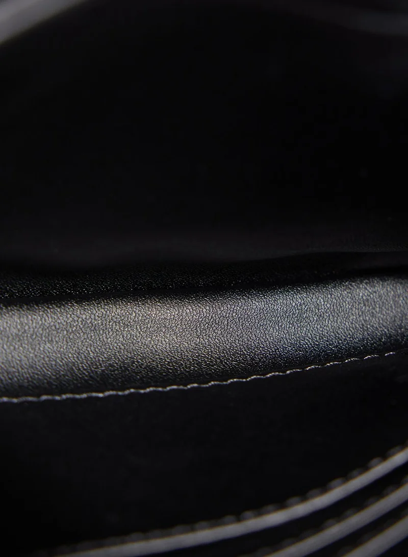 Love Moschino Quilted Clutch Bag