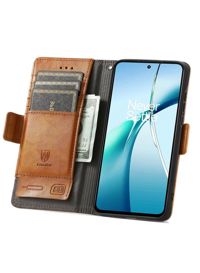 اس-توب جراب لهاتف Redmi Note 14 4G مقاس 164.84 مم، جراب هاتف جلدي مزدوج مغناطيسي من Neo Splicing - Image 3