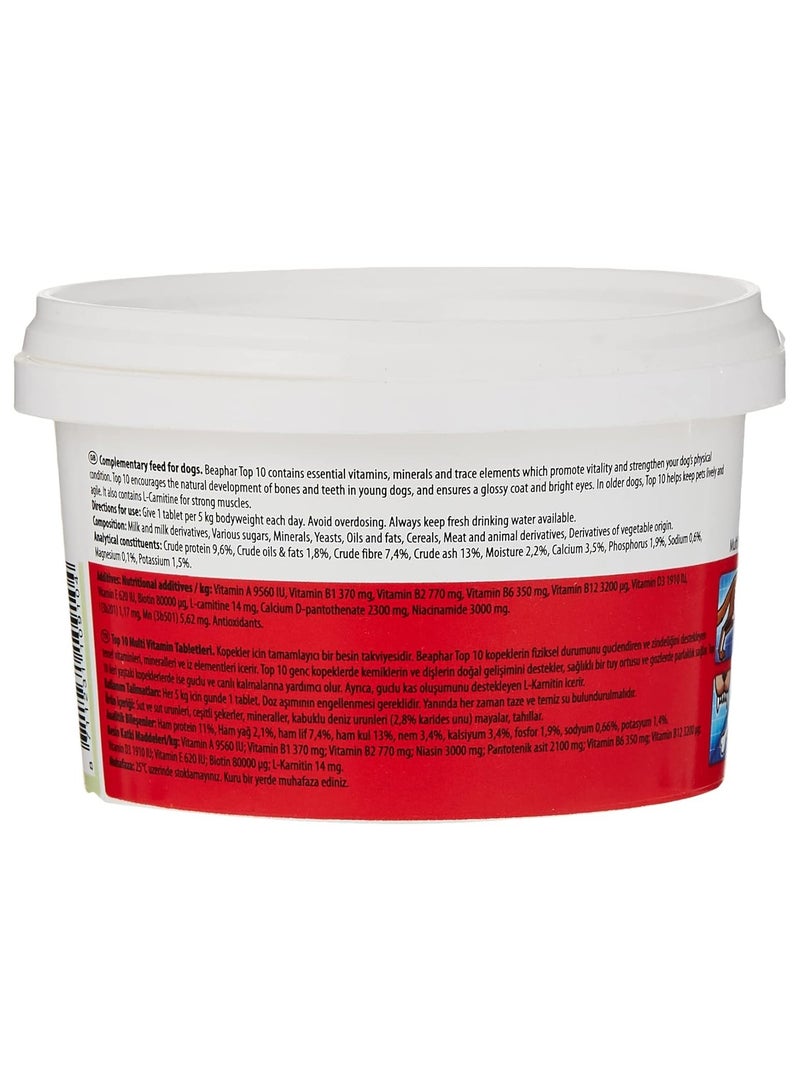 بيفار أقراص فيفار توب 10 المتعددة الفيتامينات، 180 قرصًا - Image 2