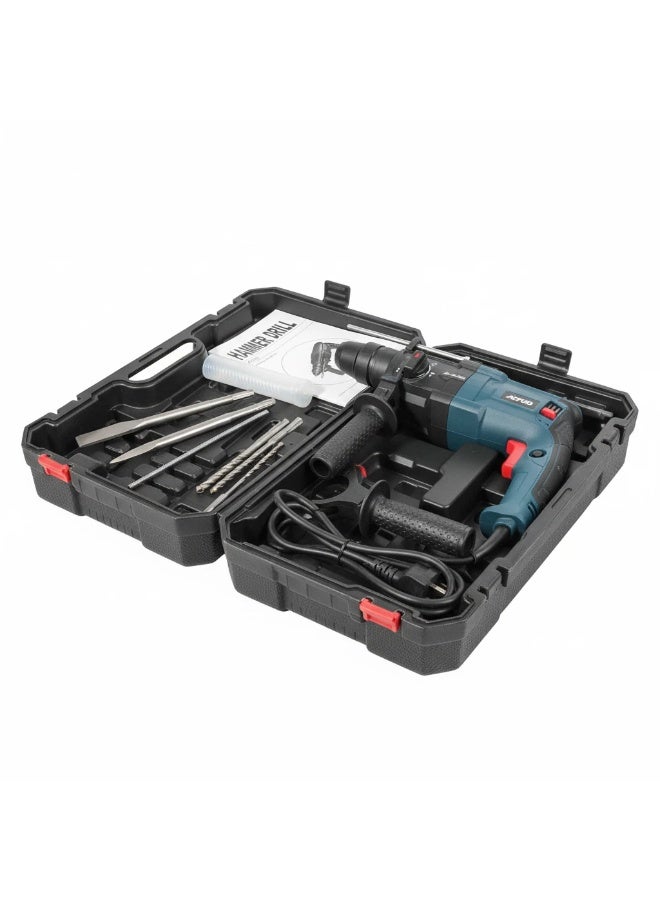 AOTUO مثقاب مطرقي 900 واط متعدد الألوان 28 مم - Image 5