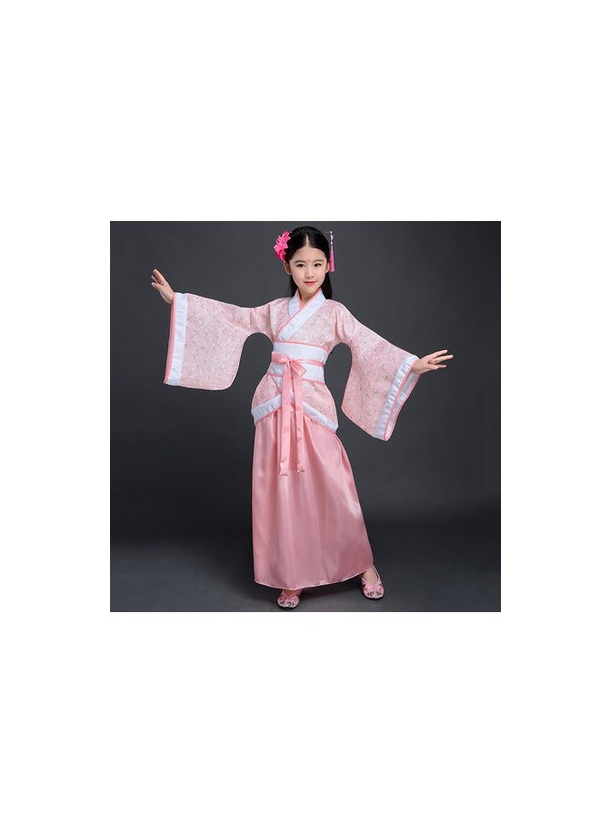 general Traditional Girl's Ancient Hanfu Costume - Elegant Princess Performance Dress for Stage, Cosplay & Cultural Events - Image 1