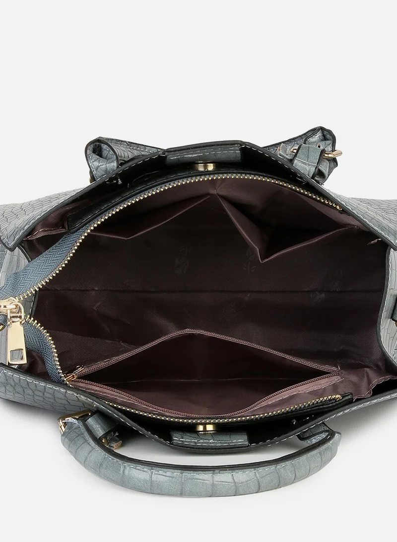 Haute Sauce Amara Light Grey Handbag