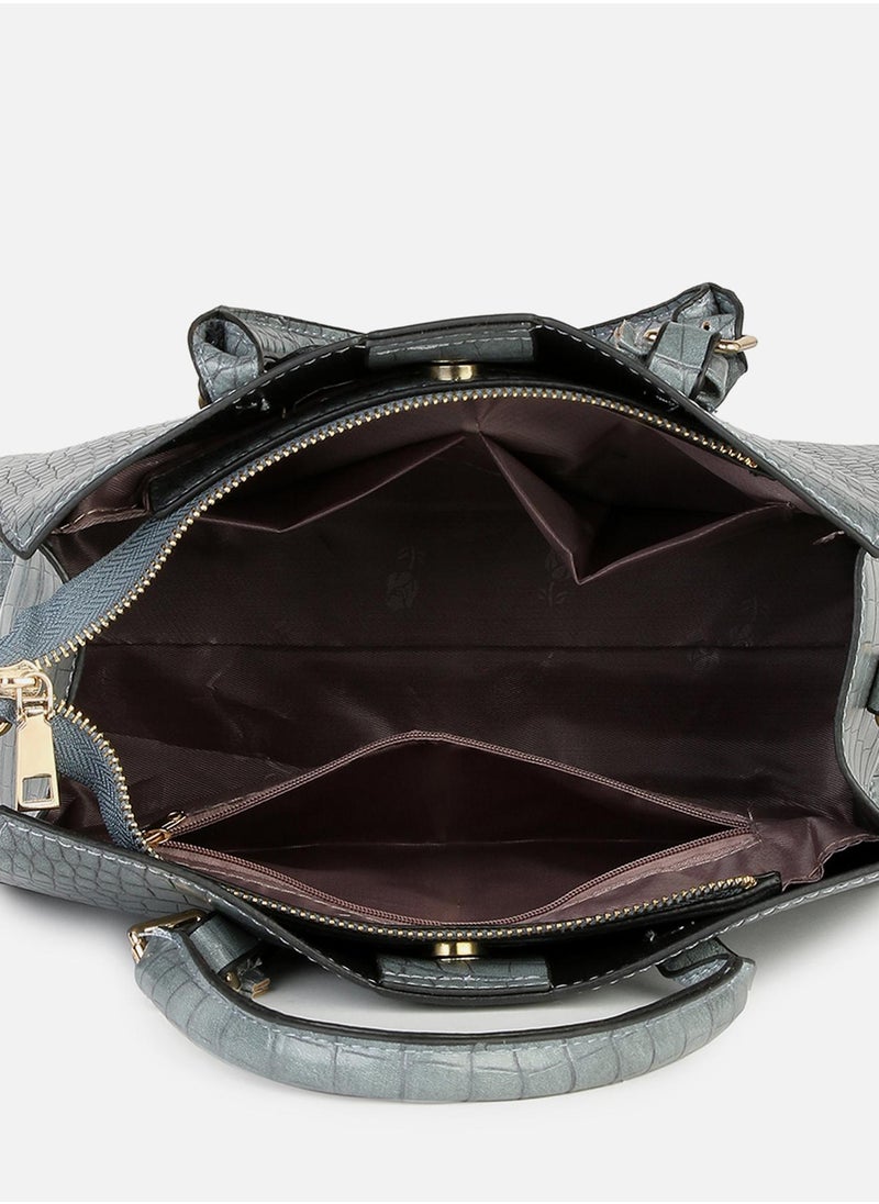 Haute Sauce Amara Light Grey Handbag  - Image 4