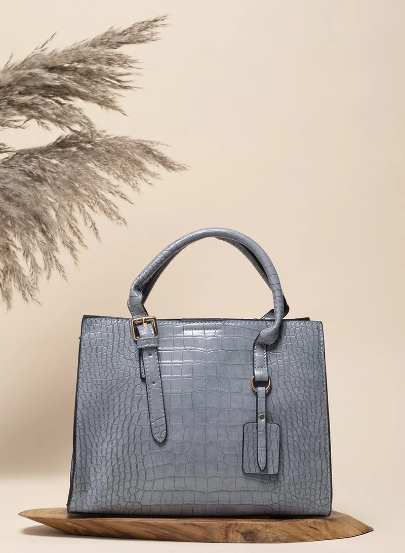 Haute Sauce Amara Light Grey Handbag