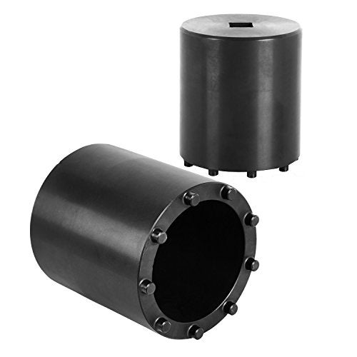 OEMTOOLS 25967 مفتاح صمولة محور العجلات GM | مفتاح صمولة محور العجلات يحتوي على 9 دبابيس ليتناسب مع صواميل الاحتفاظ من GM | مصمم بمواصفات دقيقة لعدم إتلاف المحامل أو محاور سييرا أو محاور إسكاليد، أسود - Image 2