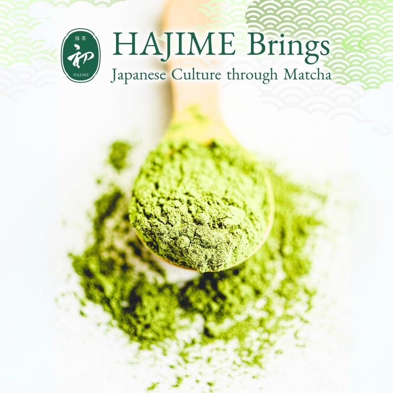 BJdesign HAJIME Sweetened Matcha Latte Powder - Image 3