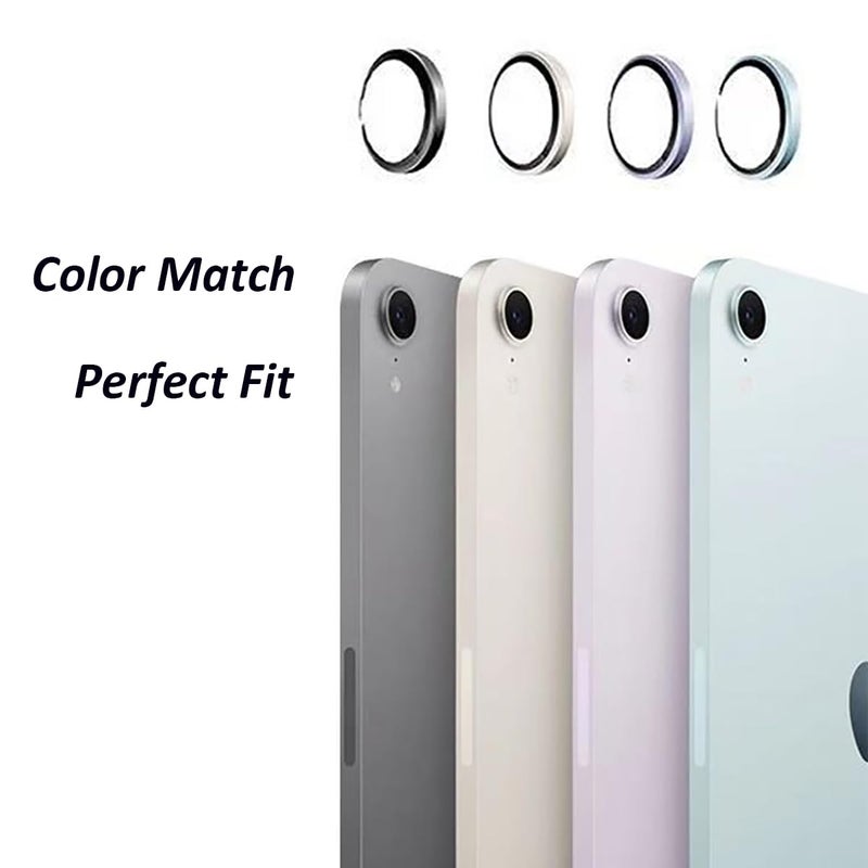 iyanzi For iPad Air 13 & 11 Inch Camera Lens Protector Tempered Glass (M3 2025 & M2 2024)- 2 Packs -Compatible with iPad 11th Generation A16,iPad Mini 7 / Mini 6 , iPad Air 2020/2022,iPad 10th Gen-Blue - Image 3