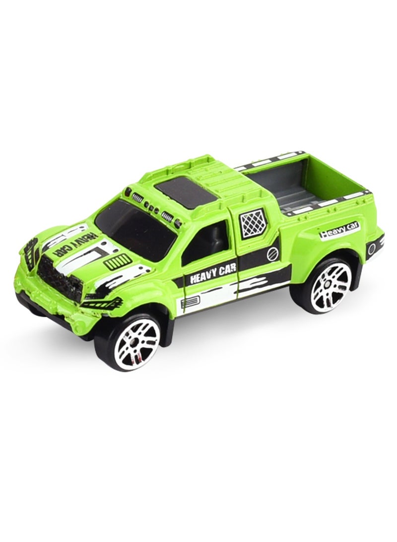 Little Story 6 Pieces Alloy Sliding Pickup Toy Truck - Multicolor  - Image 2