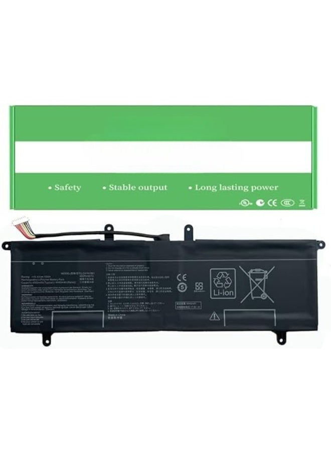 Premium High-Capacity Laptop Battery - 15.4V 70Wh Strong Replacement for ASUS ZenBook Duo UX481 Series - Durable Power for Intensive Daily Use - Image 2