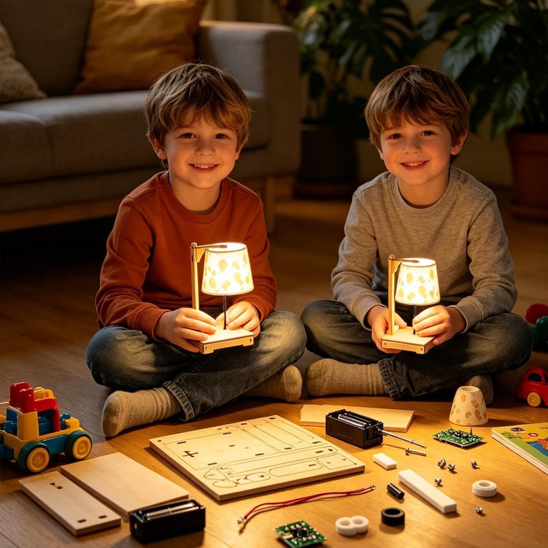 Genérico DIY Kit for Table Lamp with Magnetic Levitation, Interactive, Magnetic Levitation Light | for Children and Teens Bedside Table Bedroom Birthday - Image 3