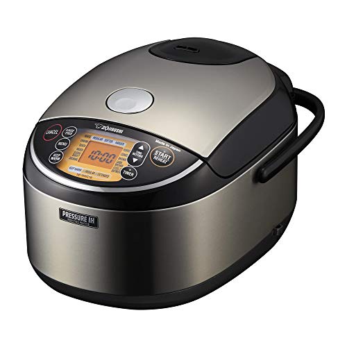 Zojirushi NP-NWC18 Pressure Induction Heating 10-Cup Rice Cooker and Warmer, Black - Image 5