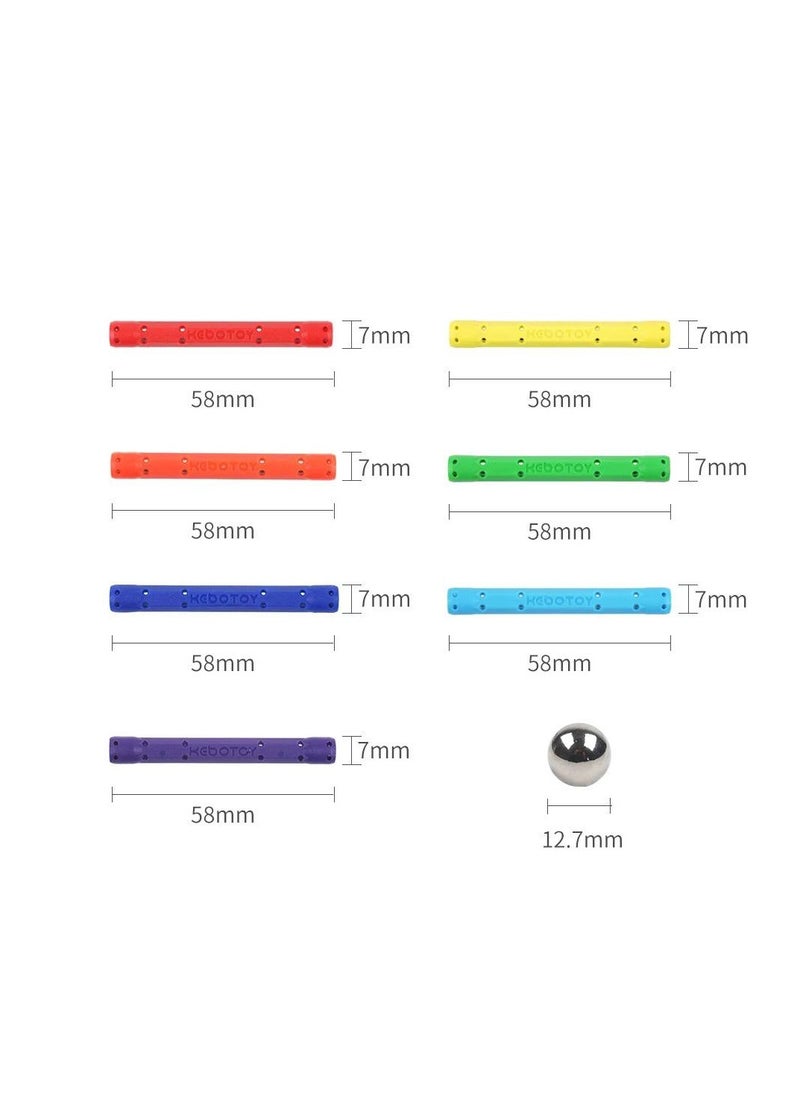 Magnetic stick puzzle 98 pieces  - Image 4