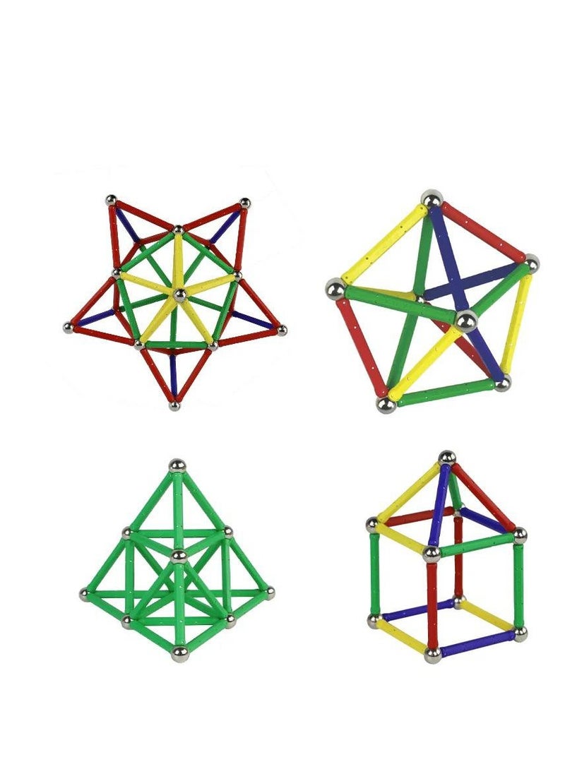 Magnetic stick puzzle 98 pieces  - Image 5