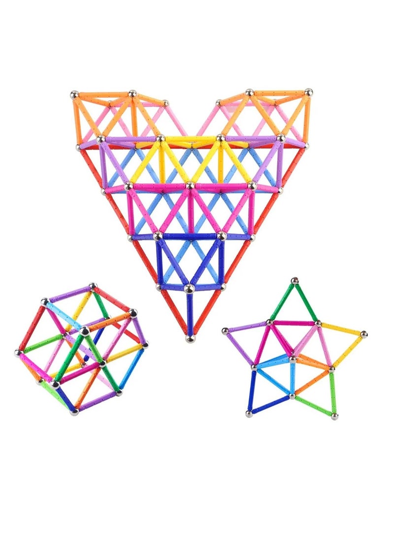 Magnetic stick puzzle 98 pieces