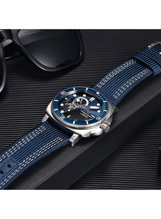 PAGANI DESIGN PD1736 Men's Automatic Watches Fashion Mens Mechanical Wristwatches Skeleton Dial Analog Casual Leather Bracelet  - Image 4