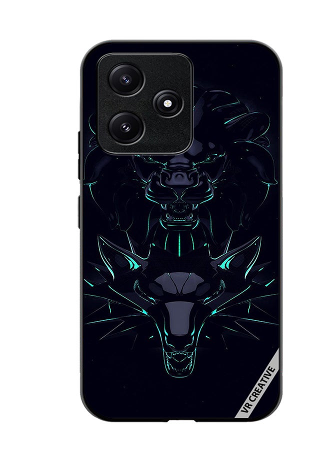 VR CREATIVE Protective Case Cover For Xiaomi Poco M6 Pro 5G Ernie Ball King Of Tone Design Multicolour - Image 1