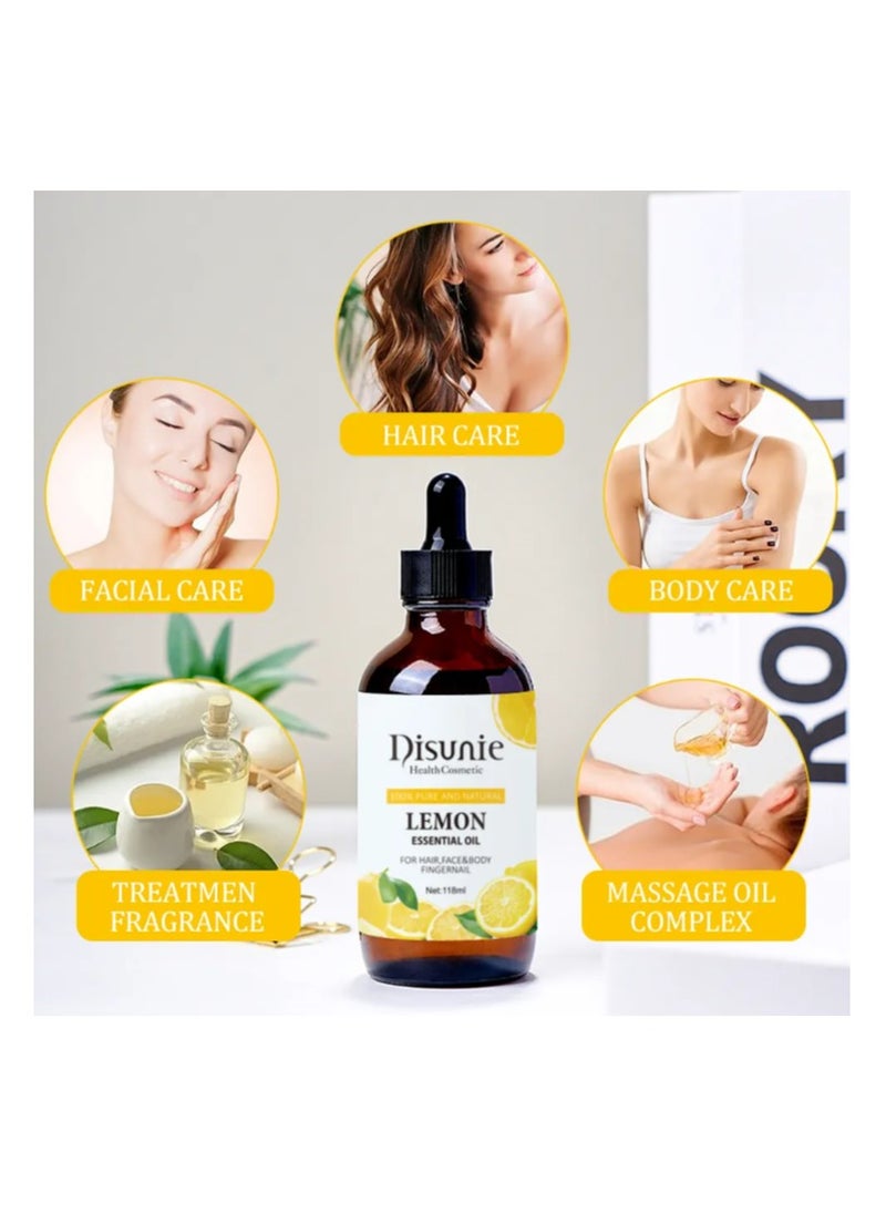Disunie - Disunie Lemon Essential Oil 118ml - Image 1