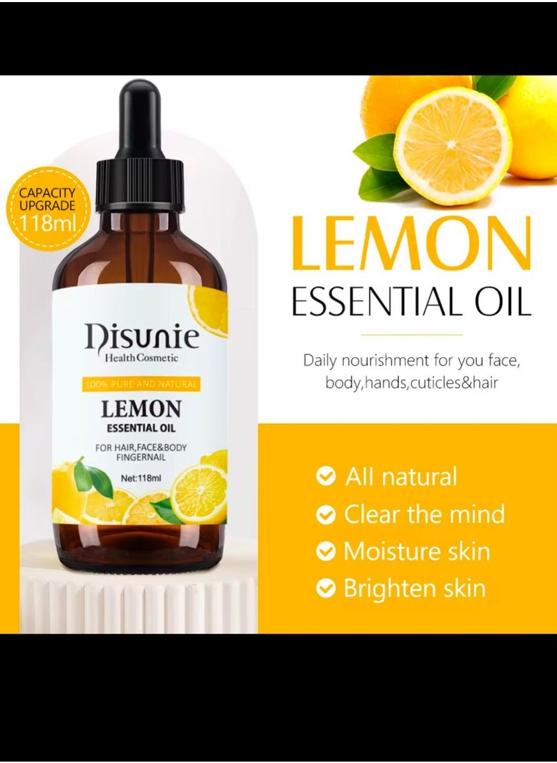 Disunie - Disunie Lemon Essential Oil 118ml - Image 1