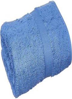 Jacquarddina Jacquarddina Egyptian Bath Towel in Jeans Blue - 100% Cotton, Quick-Dry, Size 70x140 cm - Luxurious and Absorbent for Home and Spa Use 