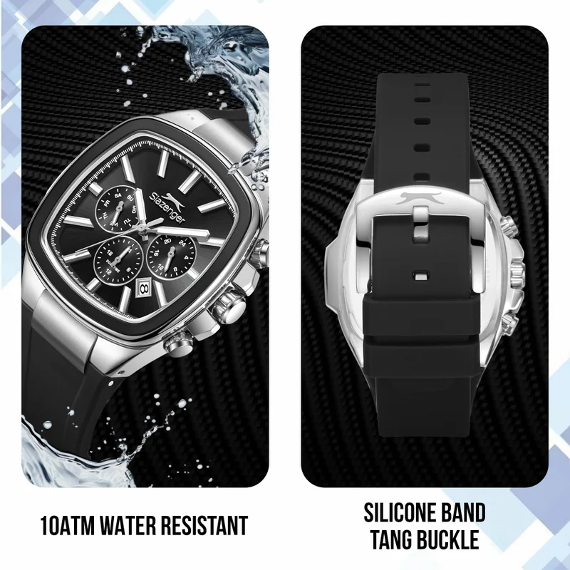 Slazenger  Men's Silicone Multifunction Watch SL.9.2643.2.361 - 41 mm  | Best Price UAE