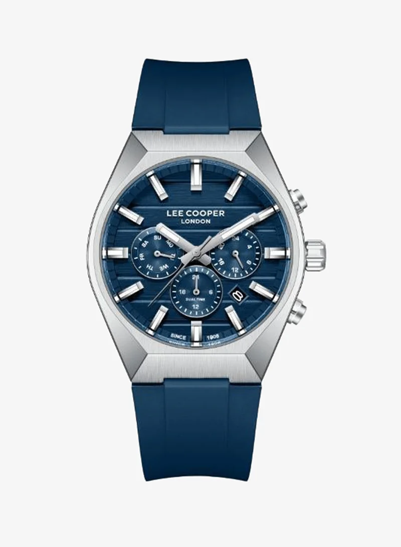 Lee Cooper Men's Silicone MULTIFUNCTION Watch LC08388.399 - 41 mm