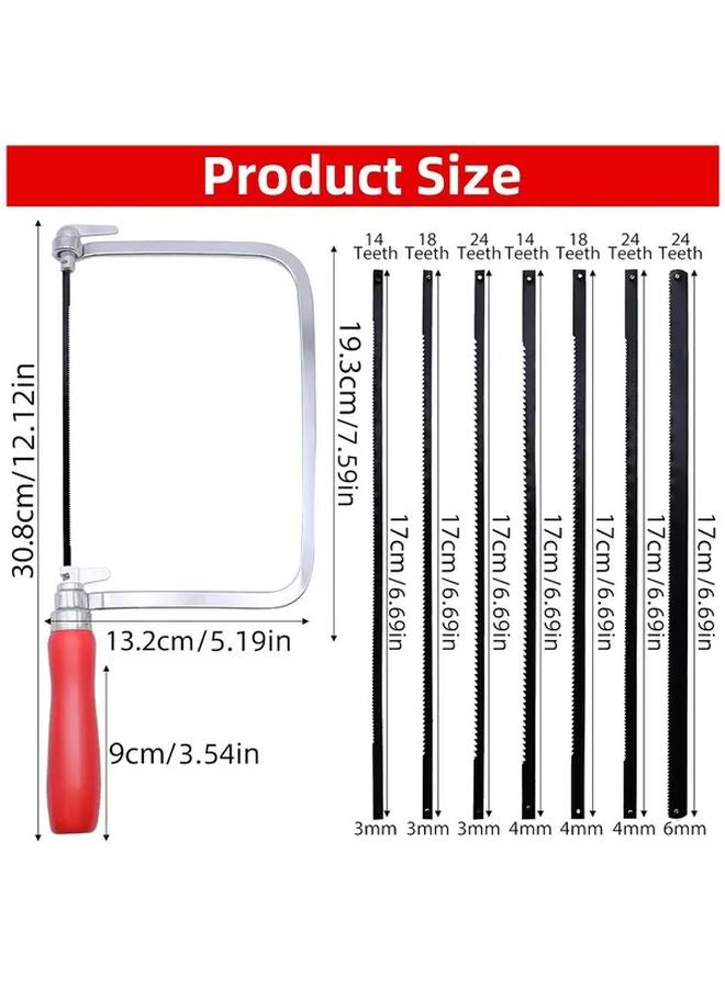 7 Piece Wire Saw Set 360 Rotatable Wood Saw For Cutting Aluminum Iron Wood Plastic - Image 3