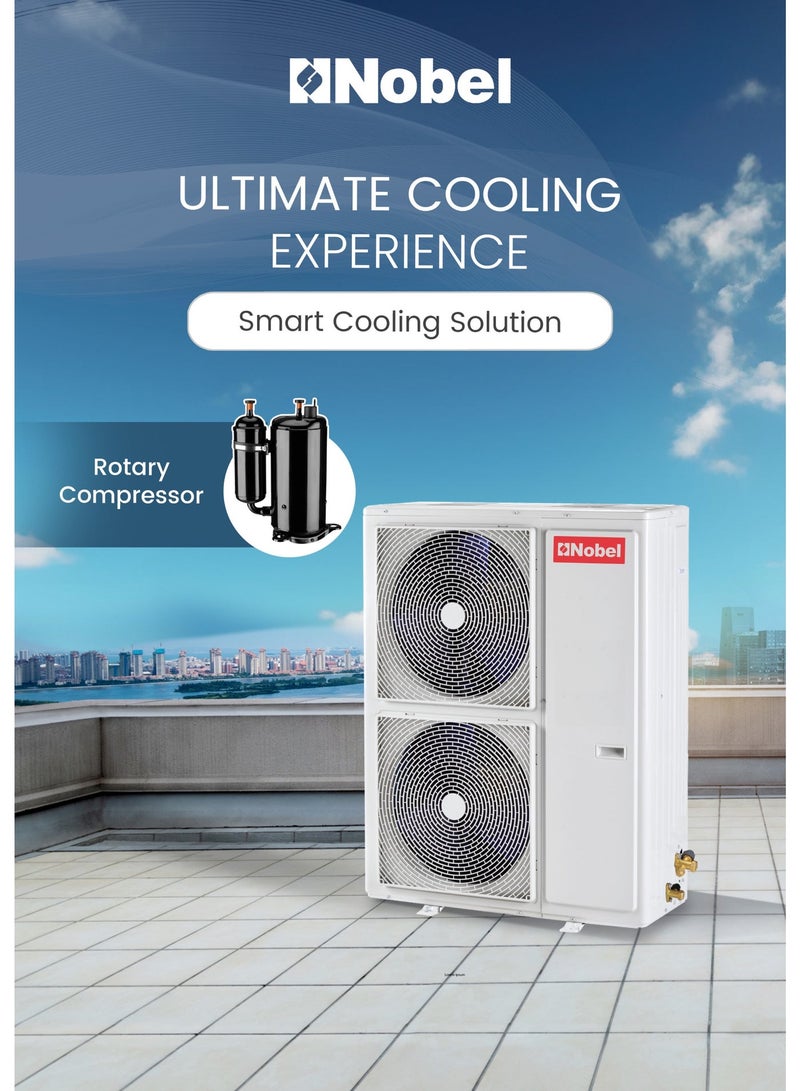 Nobel 5 Ton Floor Standing Air Conditioner, Rotary Compressor, T3 Climate, On-Off Type, Powerful Heating & Cooling, 380V (1 Year Warranty) 6500 W NFA60T White - Image 4