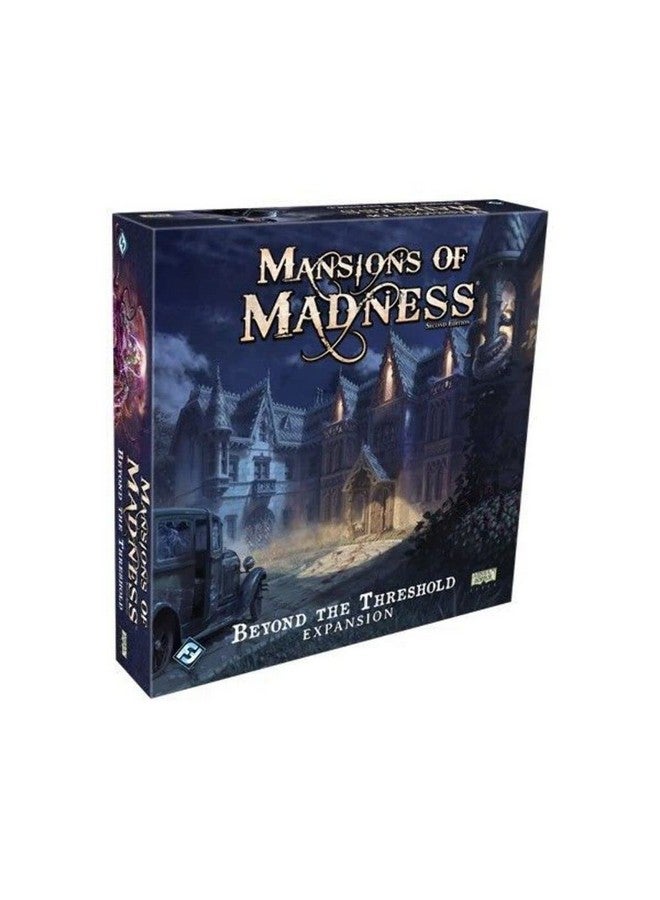 Fantasy Flight Games Mansions of Madness Beyond the Threshold Expansion - New Investigators and Monsters! Cooperative Mystery Game, Ages 14+, 1-5 Players, 2-3 Hour Playtime, Made by Fantasy Flight Games