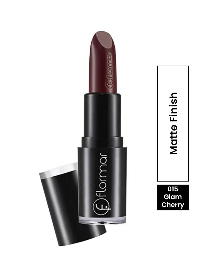 flormar Long Wear Matte Lipstick 015 Glam cherry - Image 1