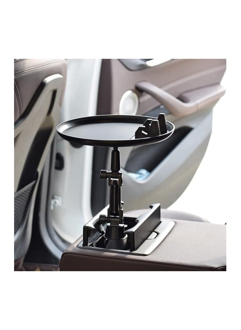 Generic - Adjustable Car Trays for Eating Enjoy Meal and Snack to Keep Car Clean Cup Holder Tray for Car with Phone Holder Wide Car Food Trays - Image 1