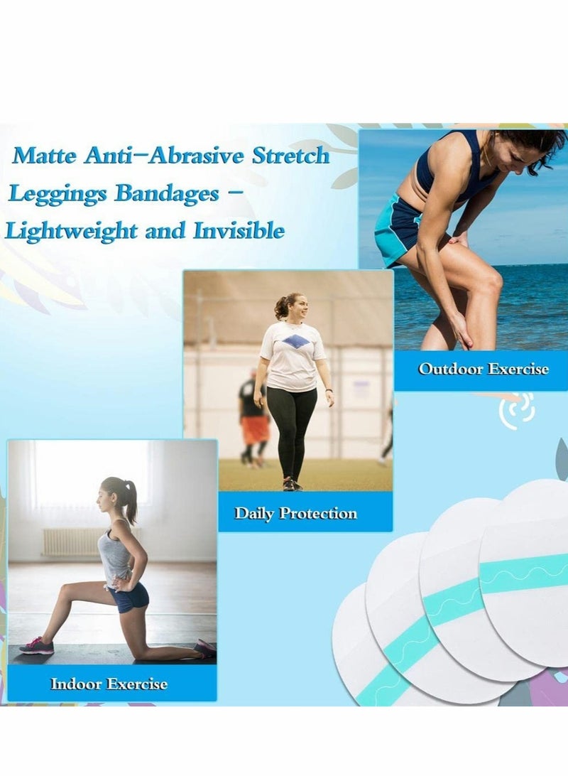 Invisible Anti Chafing Thigh Tape 24 Pcs Disposable Body Pads for Unisex Rub Protection Clear Thigh Bands  - Image 5
