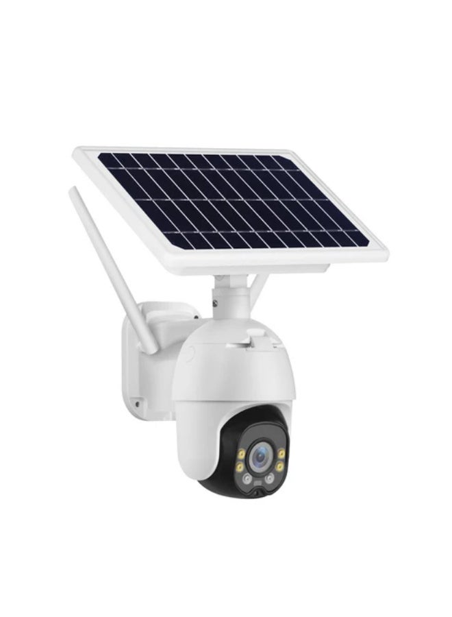 كروني كاميرا كروني Yn90 Pro 4g الشمسية - 3 ميجابكسل، دوران 360 درجة، تسجيل 24 ساعة، بطارية 10400 مللي أمبير، مقاومة للماء IP67، صوت ثنائي الاتجاه، اتصال بالتطبيق - Image 1