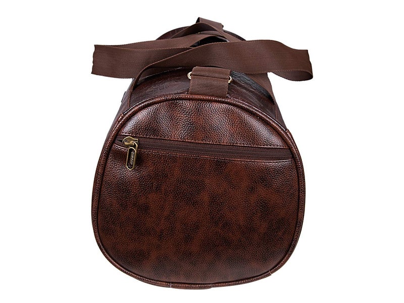 Killer Royal PU 21 Litre Stylish Brown Gym Bag - Image 5