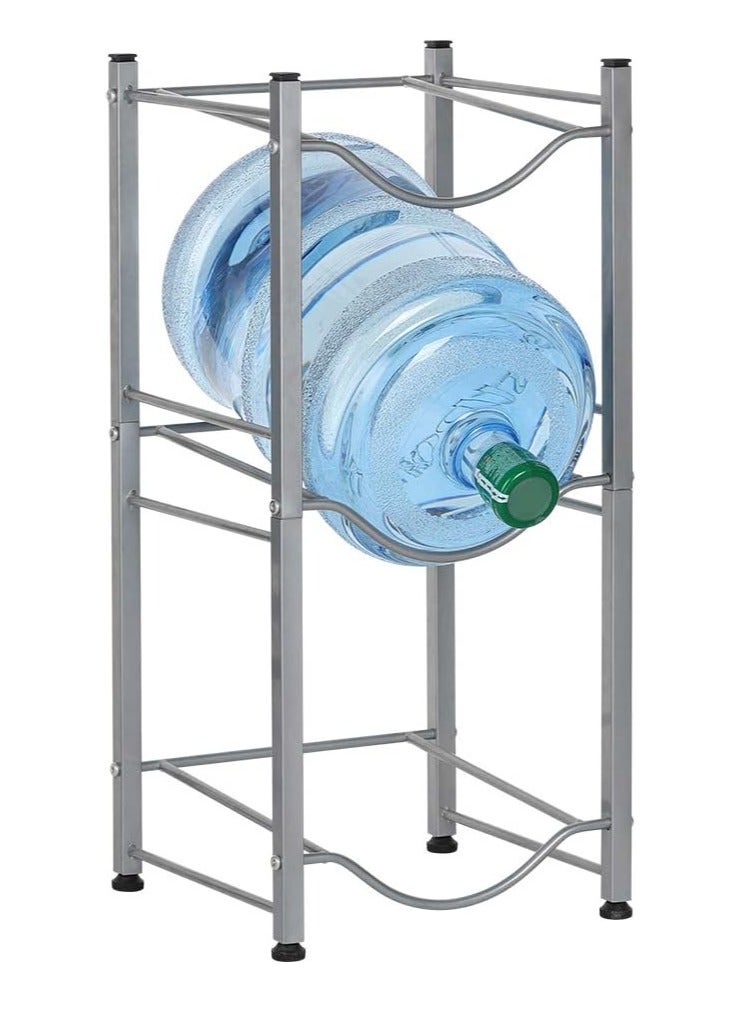 3-Tier Water Bottle Holder Cooler Jug Rack, 5 Gallon Storage Rack Detachable Heavy Duty Cabby - Image 2