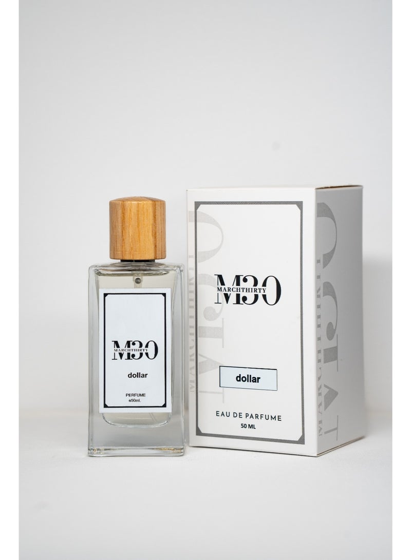 March Thirty M30 Dollar Perfume for Men | Long-Lasting Eau de Parfum | Warm Spicy, Cinnamon & Citrus | Inspired by Million - Image 2