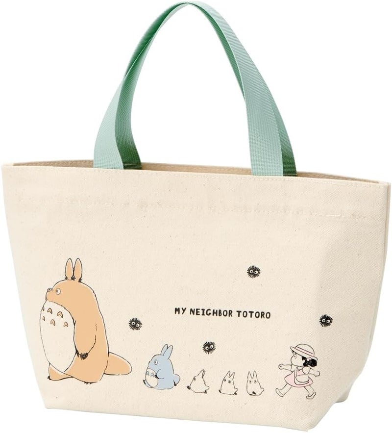 Skater Skater YEB1NA Lunch Bag Canvas Tote Bag My Neighbor Totoro March Studio Ghibli  - Image 1