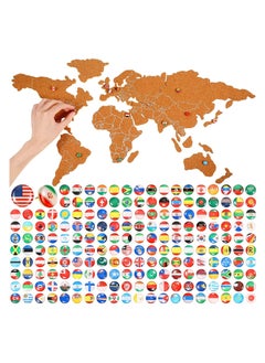 200pcs National Flag Push Pins for Board | Thumb Tacks With World Travel Map Cork Board Set | PushPins for Notice Board, Bulletin Board, Map, Office - pzsku/Z99FD7537EB8181B54034Z/45/_/1719979105/c7a4de8a-3758-4ee6-a098-bc2216358bb4