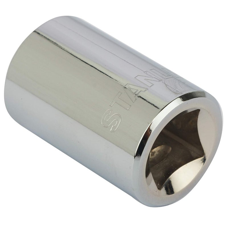 Stanley STANLEY 188740 Chrome Vanadium Steel 6 Point Standard Socket 12 inch 18 mm Silver  - Image 2