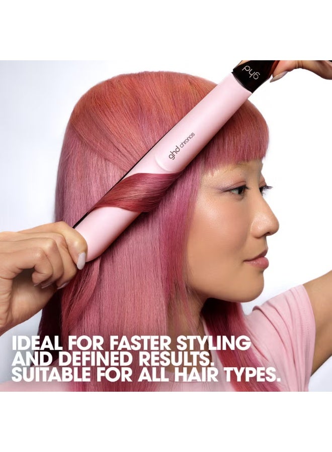 مكواة فرد الشعر الخيرية كرونوس من جي إتش دي - إصدار محدود باللون الوردي - Image 4